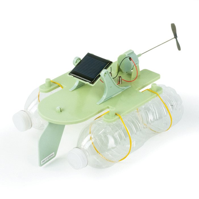 Solar Bottle Motorboat