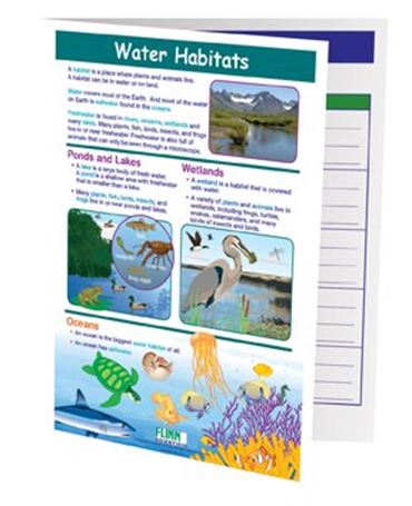 Water Habitats—NewPath Visual Learning Guide