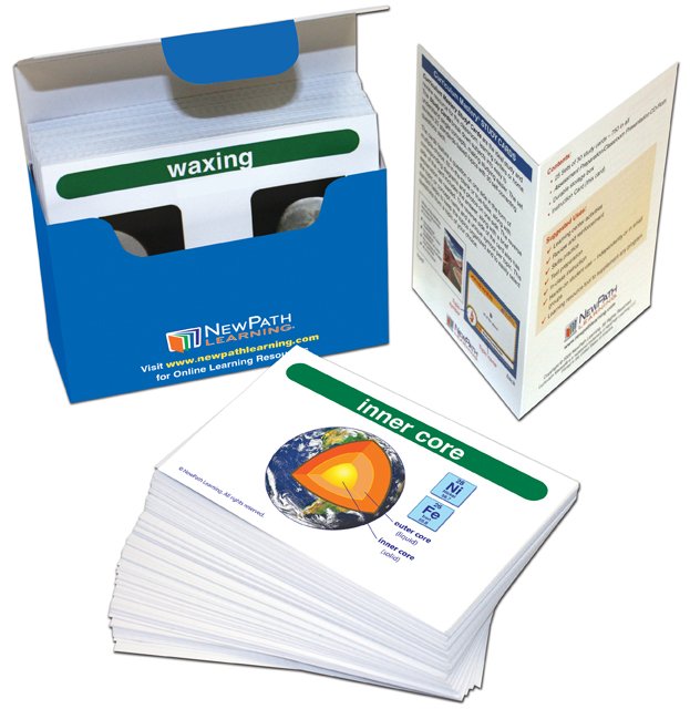 Earth Science Vocabulary Builder Flash Card Set