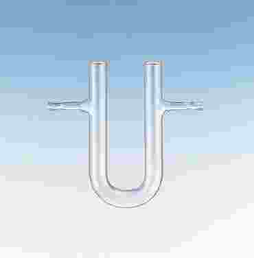 U-Shaped Drying Tube with Sidearms 100 mm