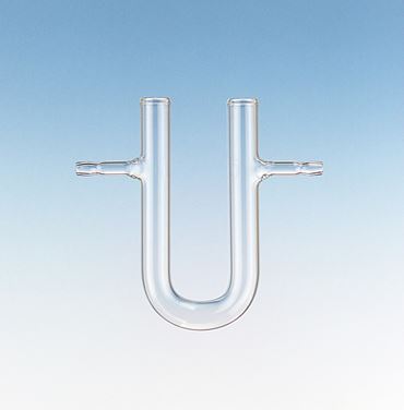 U-Shaped Drying Tube with Sidearms 100 mm