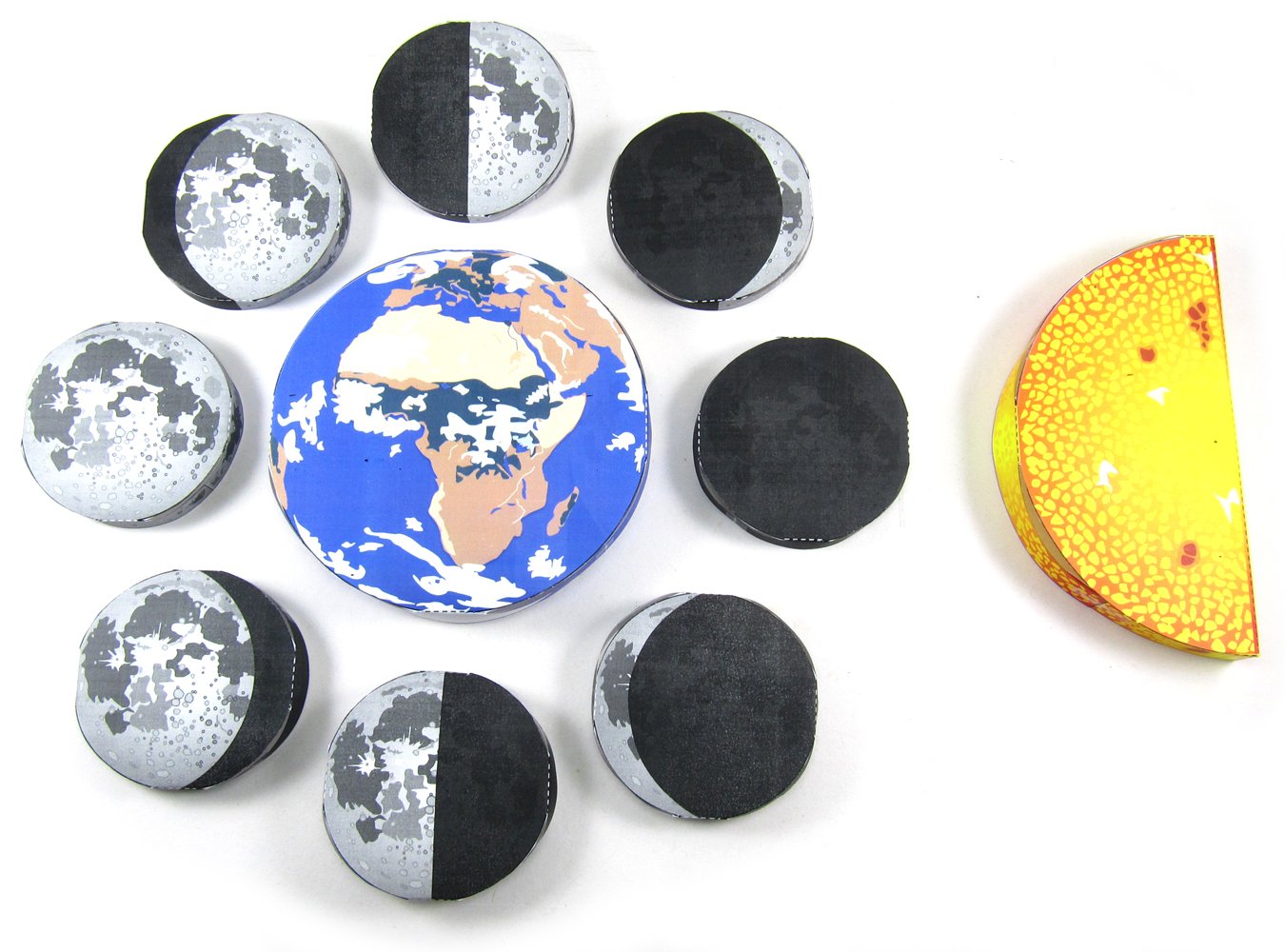 Phases of the Moon—NewPath 3-D Model Kit