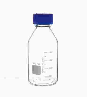 Round Reagent Bottle with Screw Cap, 100 mL