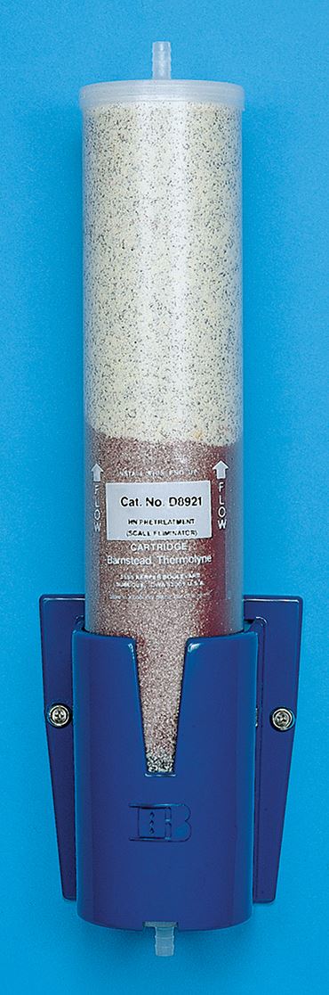 Wall Bracket Holder for Barnstead Hose Nipple Type Demineralizer