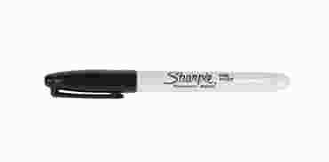 Black Felt Tip Pen (Alcohol Soluble)