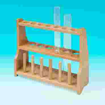 Wooden Test Tube Rack for 13 Tubes