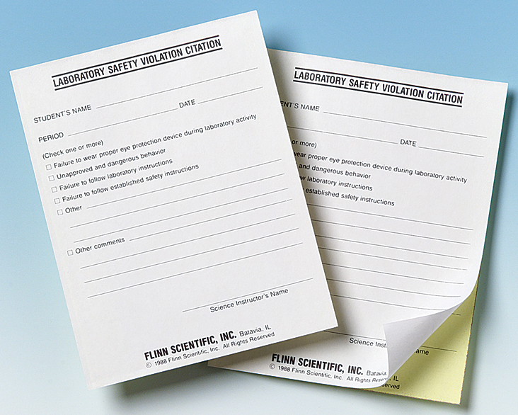 Citation Safety Violation