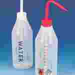 Safety Labeled Wash Bottle for Water 250 mL