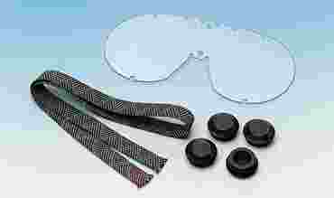 Replacement Lens for Standard Vented Lab Safety PPE Chemical Splash Goggles
