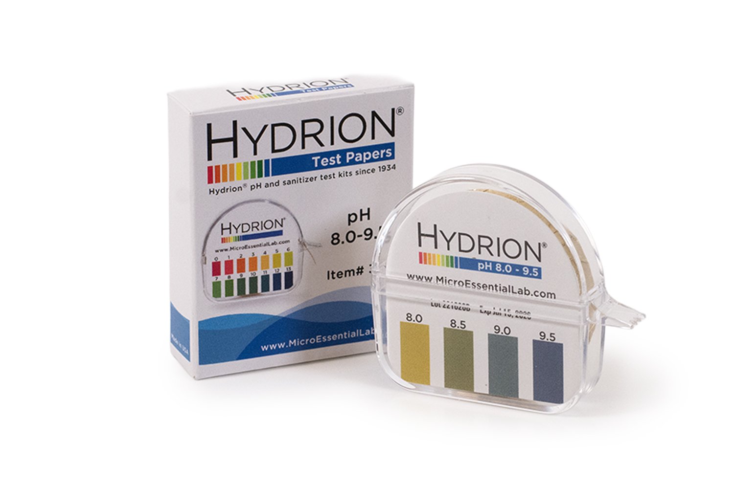 Hydrion Narrow Range pH Test Paper 0.0 to 1.5