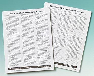 Lab Safety Contracts for Liability Reduction in the School Laboratory