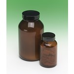 Glass Wide Mouth Bottle with PVC Coating 120 mL/100 g