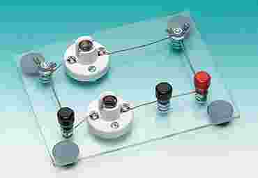 Series and Parallel Lamp Board Demonstration