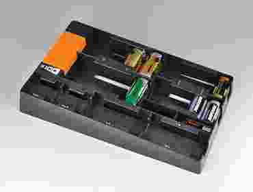 Battery Storage Rack and Tester