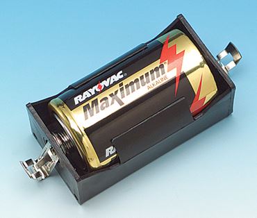 Battery Holder for D-Cell Batteries