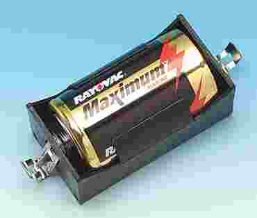 Battery Holder for D-Cell Batteries