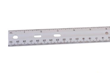 Opaque Ruler with English/Metric 30 cm