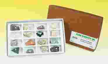 Introductory Mineral and Rock Collection for Geology and Earth Science