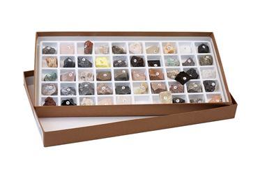 Classroom Collection of Rocks and Minerals for Geology and Earth Science