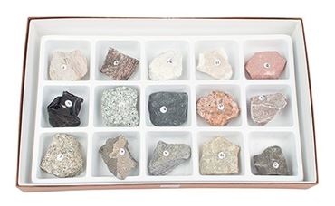 Introductory Rock Collection for Geology and Earth Science