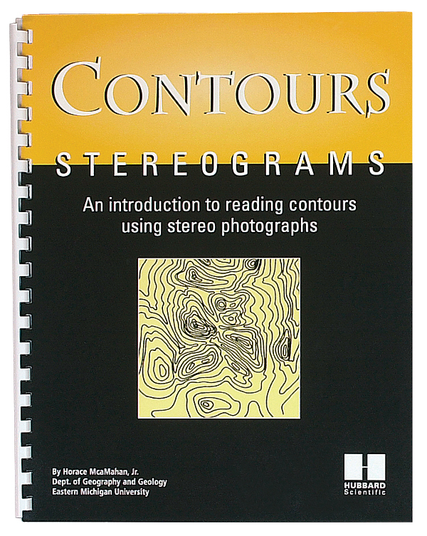 Stereograms Book of Contour Maps for Earth Science and Geology