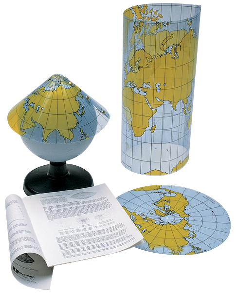 Map Projection Model Activity for Earth Science and Geography