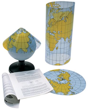 Map Projection Model Activity for Earth Science and Geography