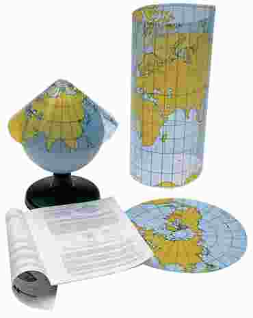 Map Projection Model Activity for Earth Science and Geography
