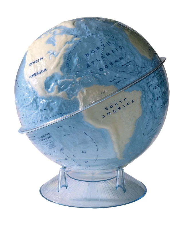 Hydrographic Relief Globe Flinn Scientific
