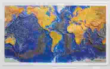 World Ocean Floor Map for Earth Science