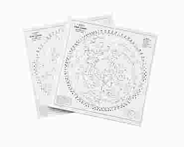 Student Star Chart Notepad for Astronomy and Space Science