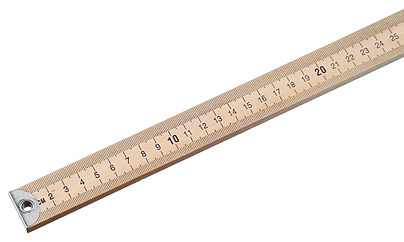Wooden Meter Stick Plain Ends