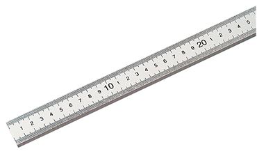 Wooden Meter Stick with English/Metric and Metal Ends