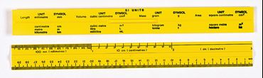 Yellow Metric Relationship Ruler