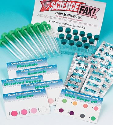 Freshwater Pollution Testing Laboratory Kit for Environmental Science