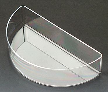 Semicircle Refraction Dish for Optics Demonstration