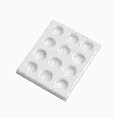 Porcelain Spot Plate (Economy Choice)