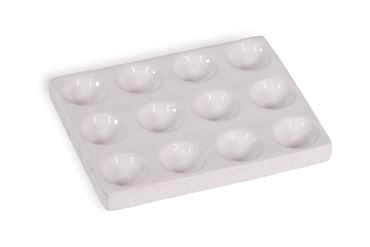 Porcelain Spot Plate (Economy Choice)