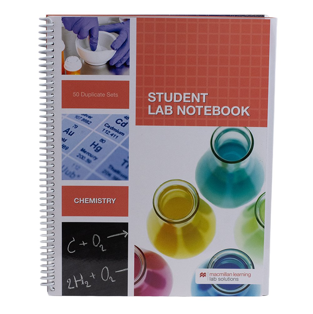 Student Laboratory Notebooks Top Bound, 50 Pages