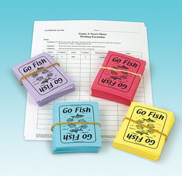 Go Fish for an Ion Chemistry Card Game