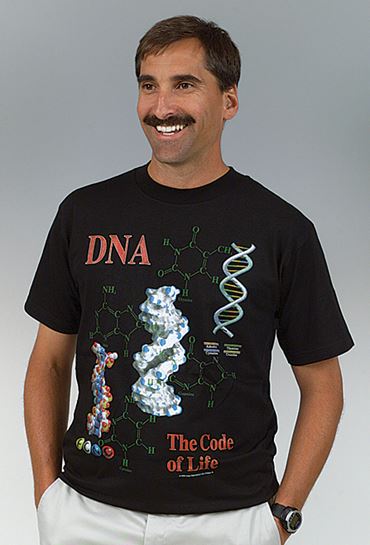 DNA Code of Life T-Shirt for Biology and Life Science