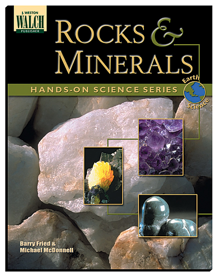 Rocks and Minerals Book for Earth Science and Geology