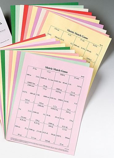 Metric Match Chemistry Game