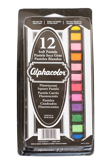 Fluorescent-Colored Chalk Pastels
