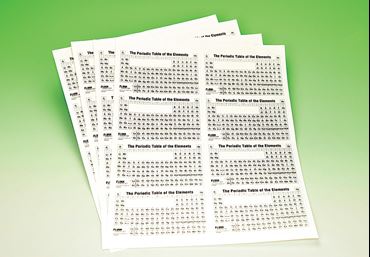 Periodic Table Labels