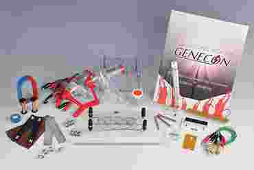 Complete Genecon Hand Generator Experiment Kit