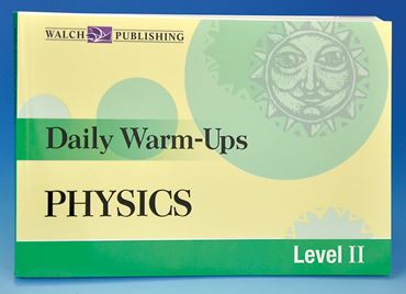 Daily Warm-ups for Physics Activity Book and Lab Manual