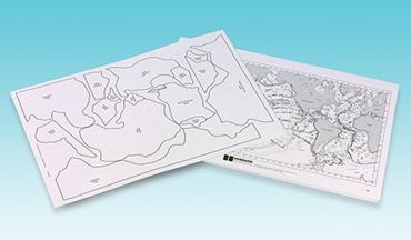 Mapping Earthquakes and Volcanoes Activity Kit for Earth Science and Geography