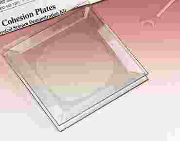 Cohesion Plates Physical Science and Physics Demonstration Kit