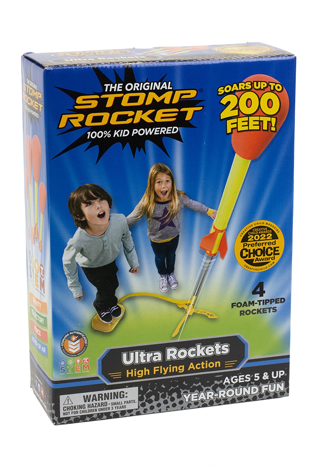 Ultra Stomp Rocket for Physical Science and Physics